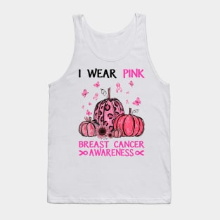 Breast Cancer I Wear Pink For My Friend Sister Personalized Tank Top